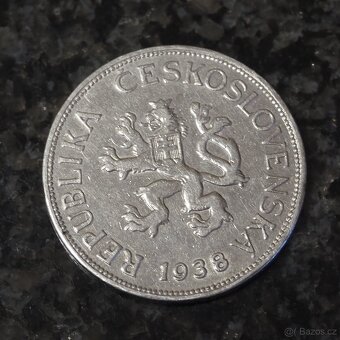 5 koruna 1938 - 2