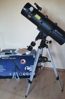 Hvězdářský dalekoh. Bresser Pollux 150/1400 EQ3 + Slun.filtr - 2