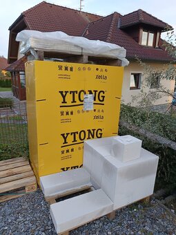 YTONG - nerozbalená paleta tvárnic a překlady - 2