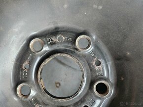 Prodám plechová kola Škoda R16 5x112; 6,5Jx16 ET:46 +pneu - 2