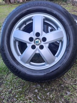 Alu kola 5x100 Octavia,Fabia,Roomster,Rapid 195/65 R15 - 2