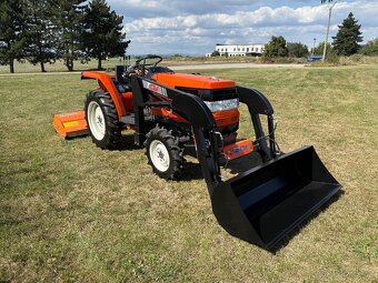 Malotraktor kubota GL23 Grandel s celním nakladačem 450kg - 2