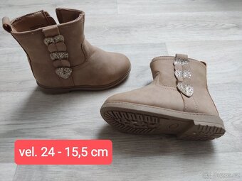 Zimní obuv 24-26 - AKCE BALÍKOVNU DO 31.10. ZA 50 KČ - 2