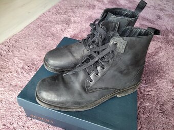 Kožené podzimní boty Badura vel 45 - 2
