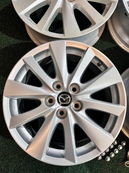 5x114,3 R17 Mazda CX originál Alu - ET 50, výborný stav - 2