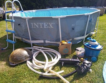 Nadzemní bazén INTEX 3.66x0.99m s příslušenstvím - 2