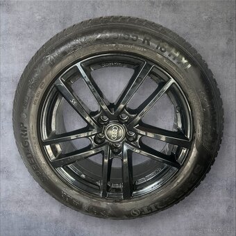 Alu kola Audi 5x112 + zimní 235/55r18 - 2