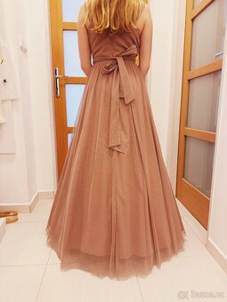 Dlouhé plesové šaty S/M vel. 36 - 2