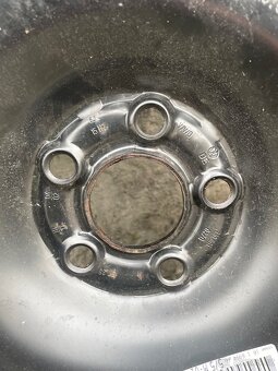 15” 5x112, plechový disk vw - 2