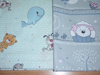 Nové látky - zvířátka, Bořek stavitel, námořnický vzor - 2