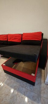 Rozkládací rohová sedačka - 2