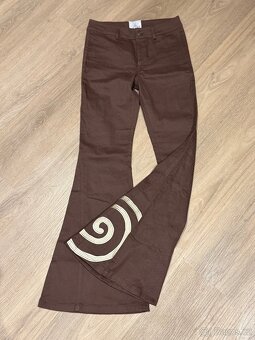 Hnědé kalhoty Sixt Dimension - 2