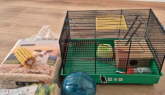 Klec na křečíka džungarského + zdarma příslušenství - 2