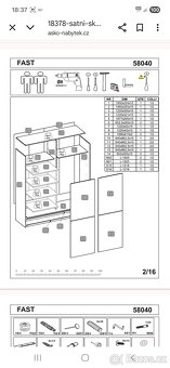 Šatní skříň - 2