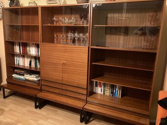 Retro obývací stěna - 2