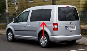 VW Caddy - clony na boční zadní okna (případně vyměním) - 2