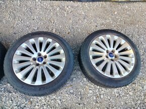 Zímní pneu Michelin 215/50 R17 + disky Ford 7JX17H2 ET50 - 2