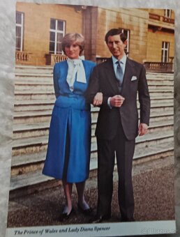 7x pohlednice Anglie: Charles a Diana. RARITA. - 2