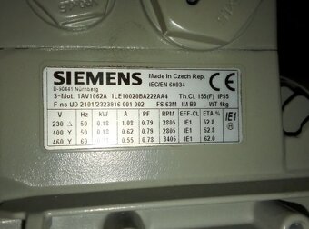 Elektromotor siemens Č12 - 2