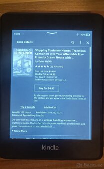 Amazon Kindle Paperwhite model 10. Generace 8GB - 2