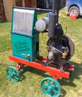 Koupím stabilní motor B. Novák - 2