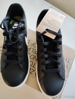 Černé kožené tenisky Nike, vel.38,5 - 2