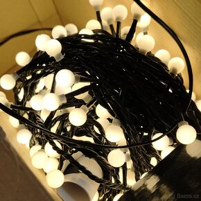 EMOS 300 LED řetěz - kuličky, 30 m, teplá bílá - 2