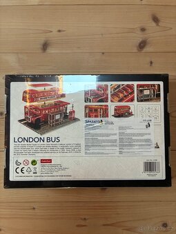 3D puzzle London Bus Night Edition - nové - 2