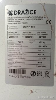 Bojler Dražice OKCE 125 - 2