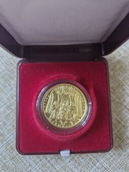Zlatá mince 5000 Kč Hrad Švihov 2019 Standard - 2