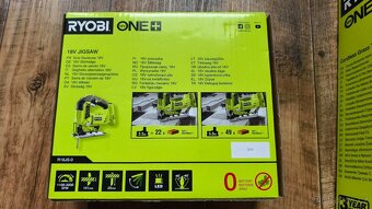 Přímočará pila Ryobi 18v. - 2