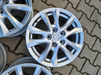 Disky Originální Mazda 5x114 16" - Top stav - - 2