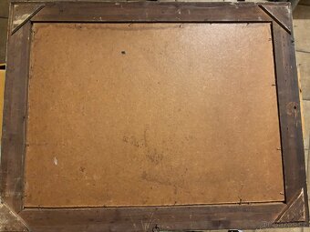 Obraz Vávra, Žně, olejomalba 45x60 - 2