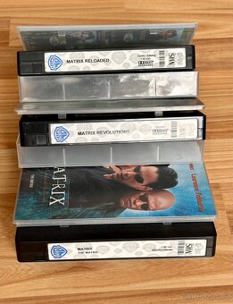 VHS original video kazety MATRIX 1 2 3 - 2