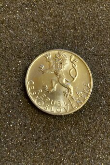 Stříbrná mince 50Kč, r. 1944-1947 - 2