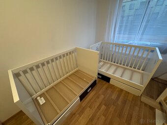 Postýlky pro dvojčata 2x - 2