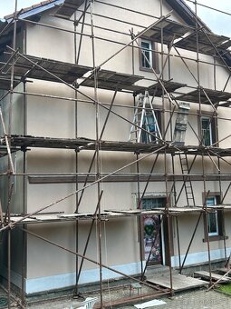 Trubkové lešení 150 m2 - 2