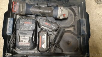 AKU uhlova bruska Bosch GWS 18-125 V-LI - 2