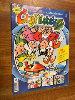 Čtyřlístek 382, výborný stav (2005) - 2