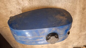 Jawa 634 nádrž modrá - 2