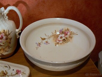 starý keramický džbán-umyvadlo - 2