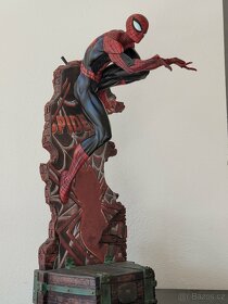 Sideshow Spiderman,comiquette black suit - 2