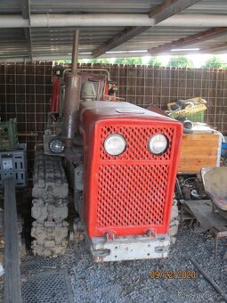 Pásový traktor Bolgar T54 puvodní stav - 2