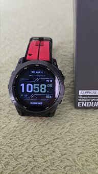 Prodám Garmin Enduro2 saphire solar titanium - 2