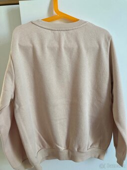 H&M béžová mikina 134/140 cm dívčí - 2