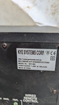 REPRO Genius domácí kino GHT-502, 40W subwoofer, 5x 7W - 2
