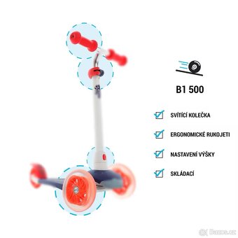 Prodám dětskou koloběžku OXELO DECATHLON - 2