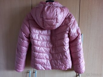 dívčí prošívaná bunda H&M vel. 134-140 Skoro nová - 2