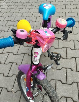 Dětské dívčí kolo Melissa Genesis 16 vč.balančních kol - 2
