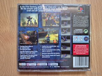 Predám hru na PS1 Future Cop : L.A.P.D. - 2